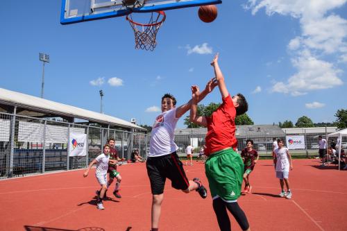 Košarkarski turnir trojk 8. 6. 2019